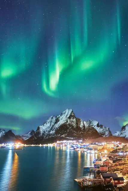 Lofoten eiland Noorwegen noorderlicht | Bebsy rondreis